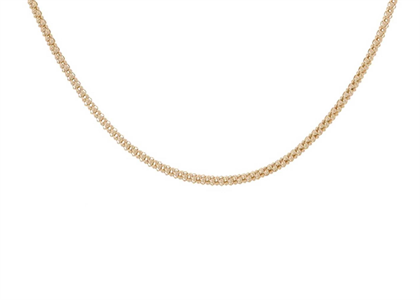 Gold Plated Hollow Chain